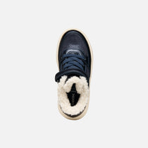Geox pantofi baieti captusiti Theleven Amphibiox 28-33 Dark Navy
