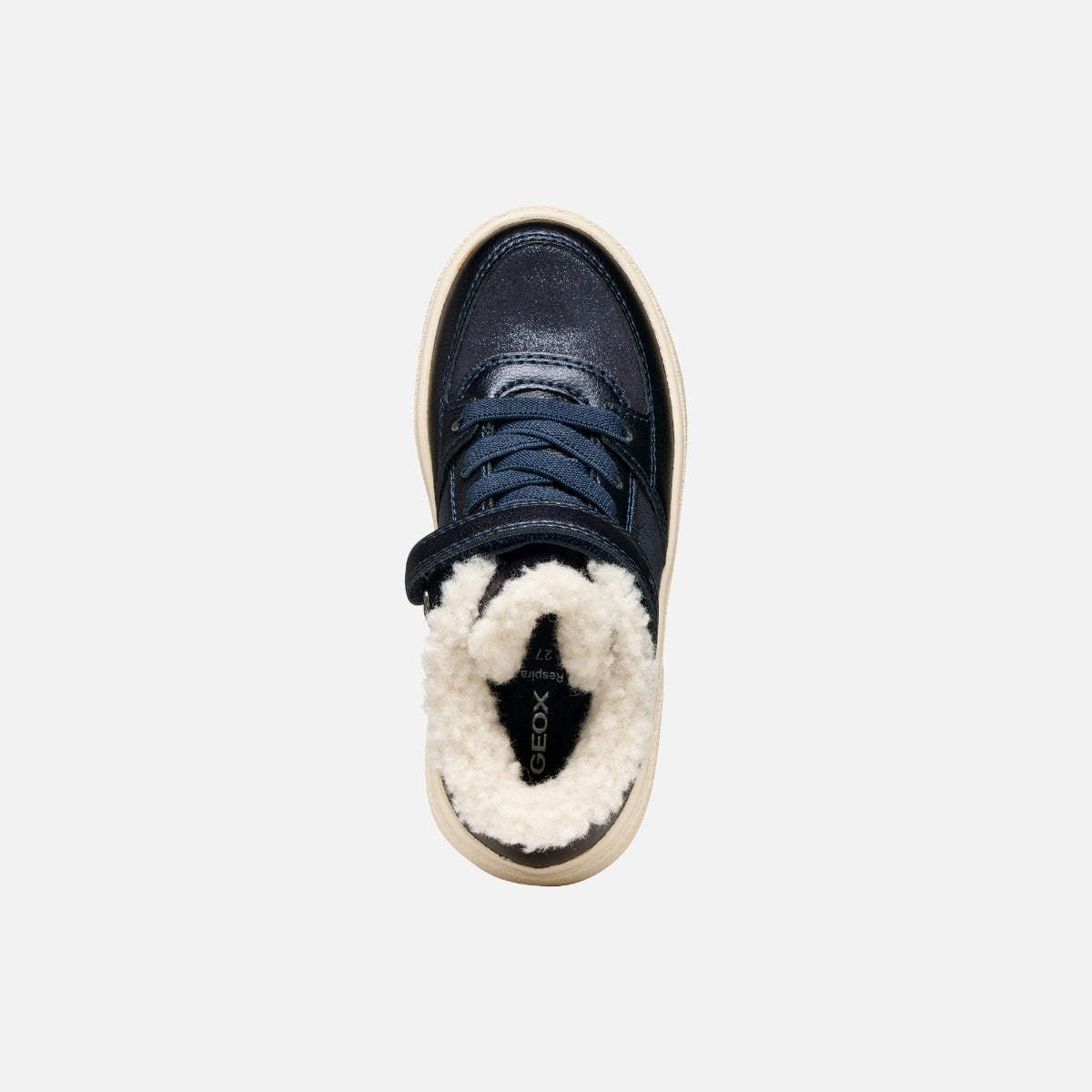 Geox pantofi baieti captusiti Theleven Amphibiox 28-33 Dark Navy