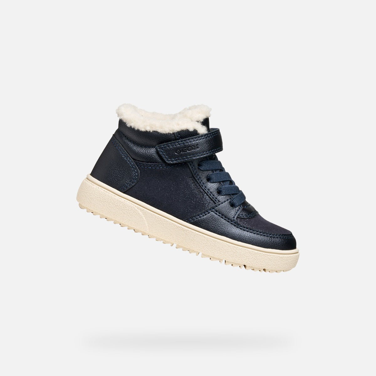 Geox pantofi baieti captusiti Theleven Amphibiox 28-33 Dark Navy