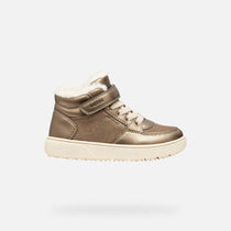 Geox pantofi baieti captusiti Theleven Amphibiox 28-33 Smoke Grey