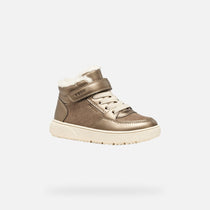 Geox pantofi baieti captusiti Theleven Amphibiox 28-33 Smoke Grey