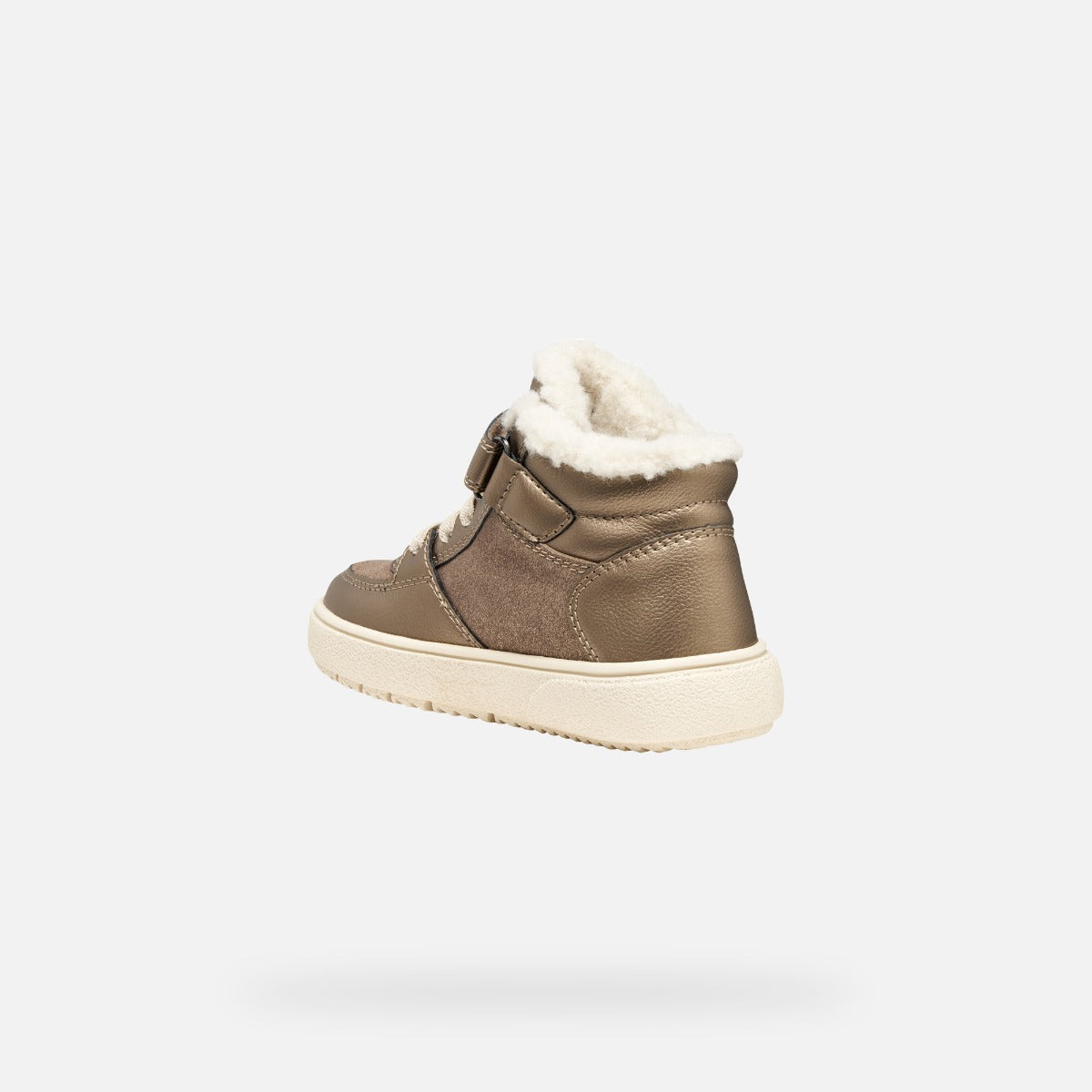 Geox pantofi baieti captusiti Theleven Amphibiox 28-33 Smoke Grey