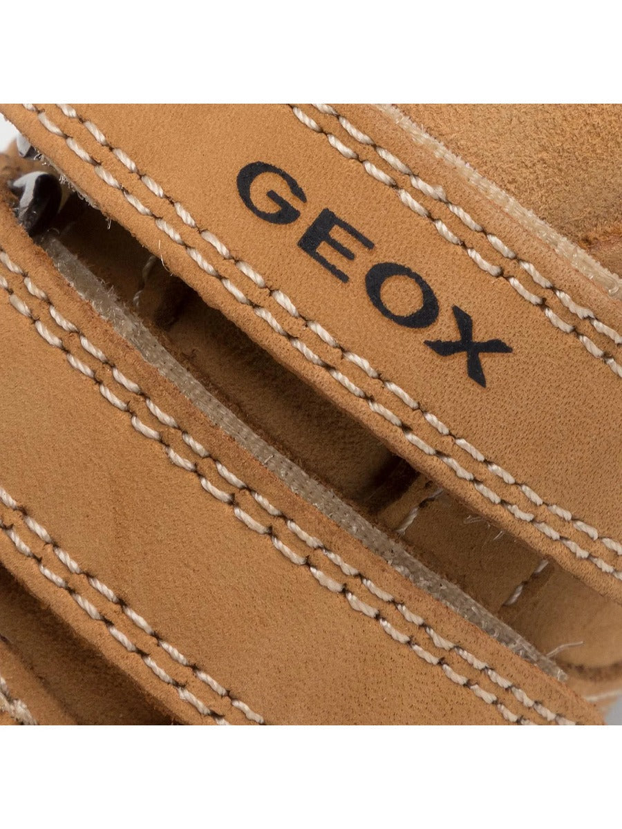 Geox pantofi baieti cu scai 18-23 Biscuit