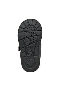 Geox pantofi baieti cu scai 18-23 Black cu ochre