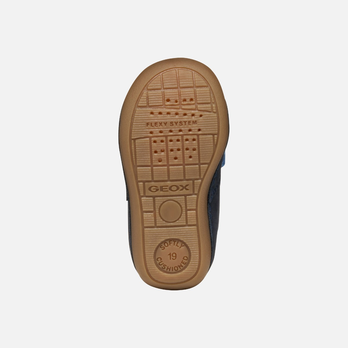 Geox pantofi baieti cu scai Tutim 18-23 Navy/Multicolor