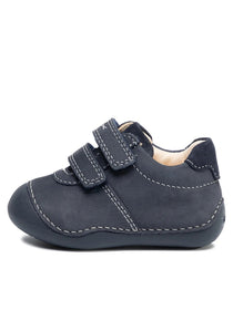 Geox pantofi baieti cu scai 18-23 Navy