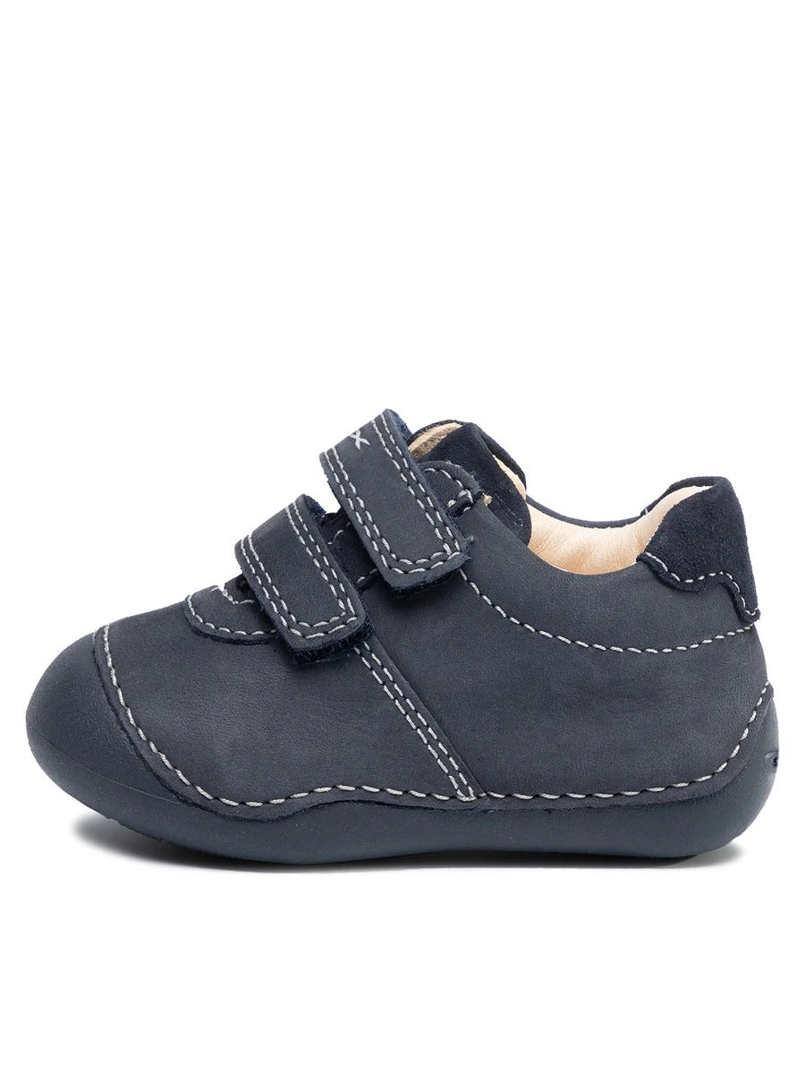 Geox pantofi baieti cu scai 18-23 Navy