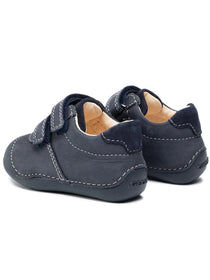 Geox pantofi baieti cu scai 18-23 Navy