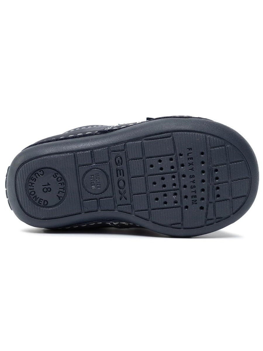 Geox pantofi baieti cu scai 18-23 Navy