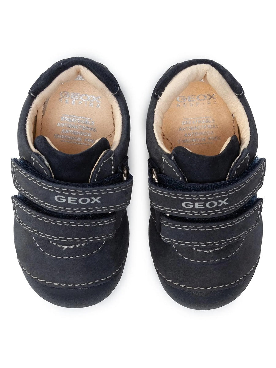 Geox pantofi baieti cu scai 18-23 Navy