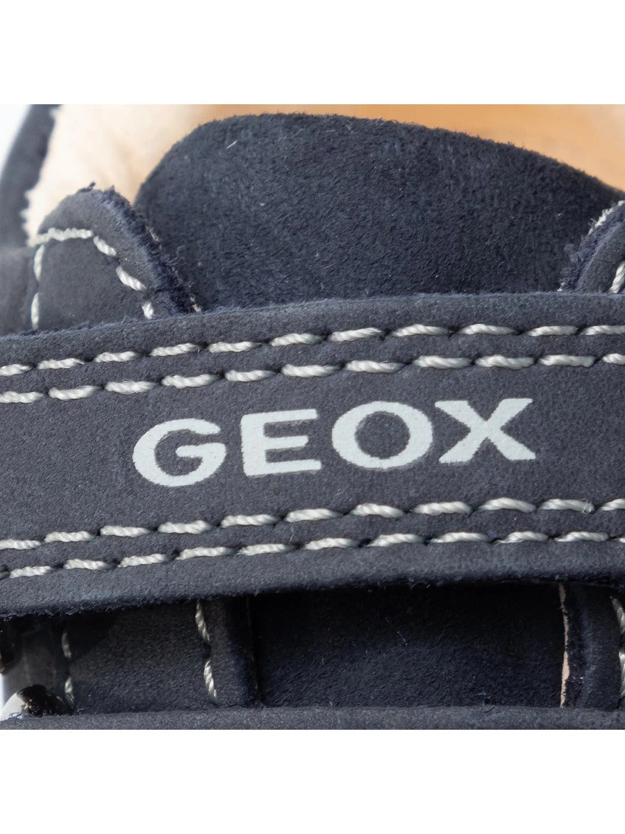 Geox pantofi baieti cu scai 18-23 Navy