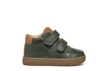Geox pantofi baieti cu scai 18-26 Dark Green