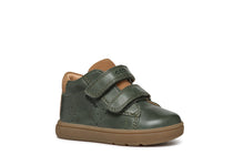 Geox pantofi baieti cu scai 18-26 Dark Green