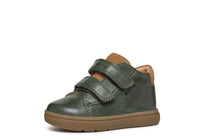 Geox pantofi baieti cu scai 18-26 Dark Green