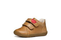 Geox pantofi baieti cu scai 18-26 Macchia Caramel