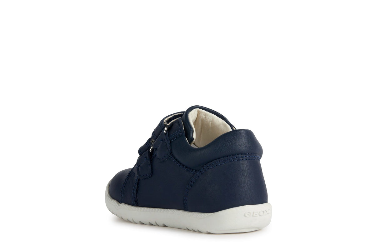 Geox pantofi baieti cu scai 18-26 Macchia Navy