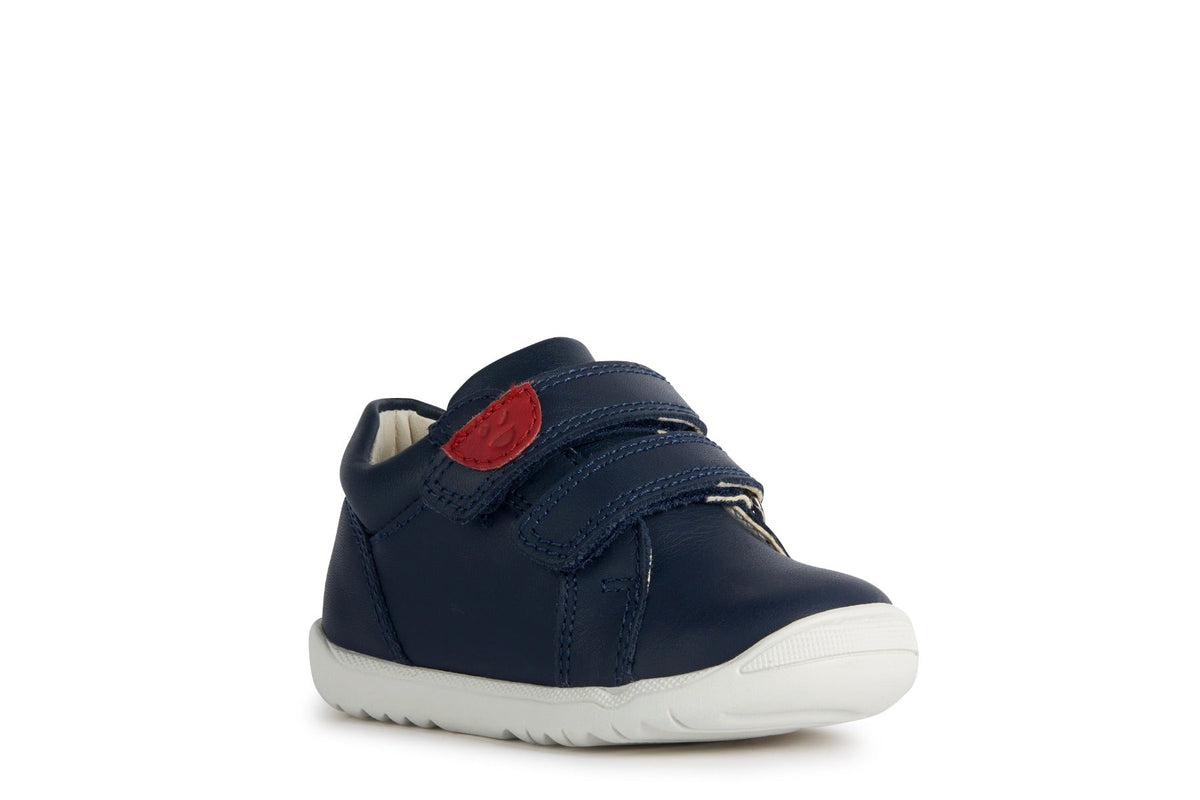 Geox pantofi baieti cu scai 18-26 Macchia Navy Imagine principală a produsului