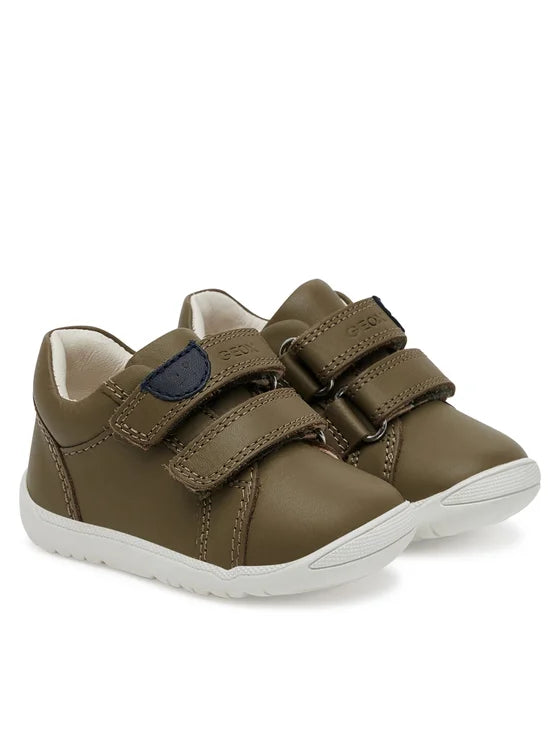 Geox pantofi baieti cu scai 18-26 Macchia Pistachio Imagine principală a produsului
