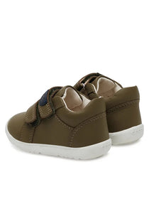 Geox pantofi baieti cu scai 18-26 Macchia Pistachio