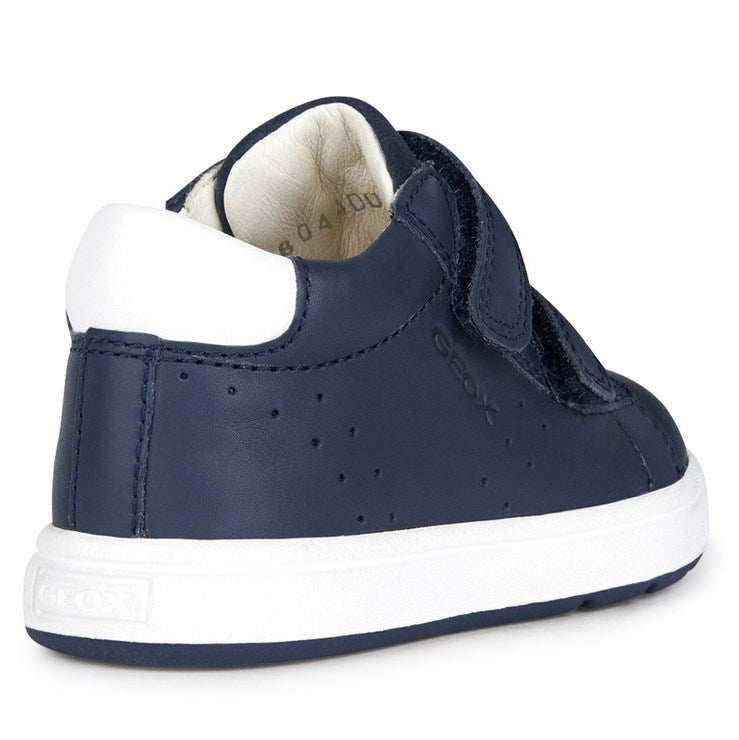 Geox pantofi baieti cu scai 18-26 Navy/Blue