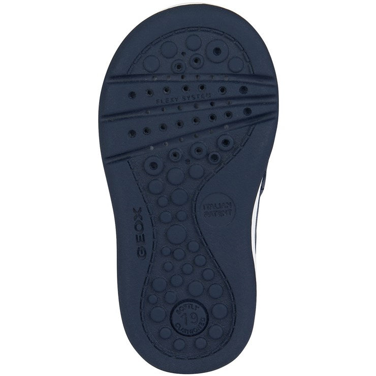 Geox pantofi baieti cu scai 18-26 Navy/Blue