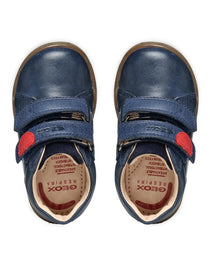 Geox pantofi baieti cu scai 18-26 Navy