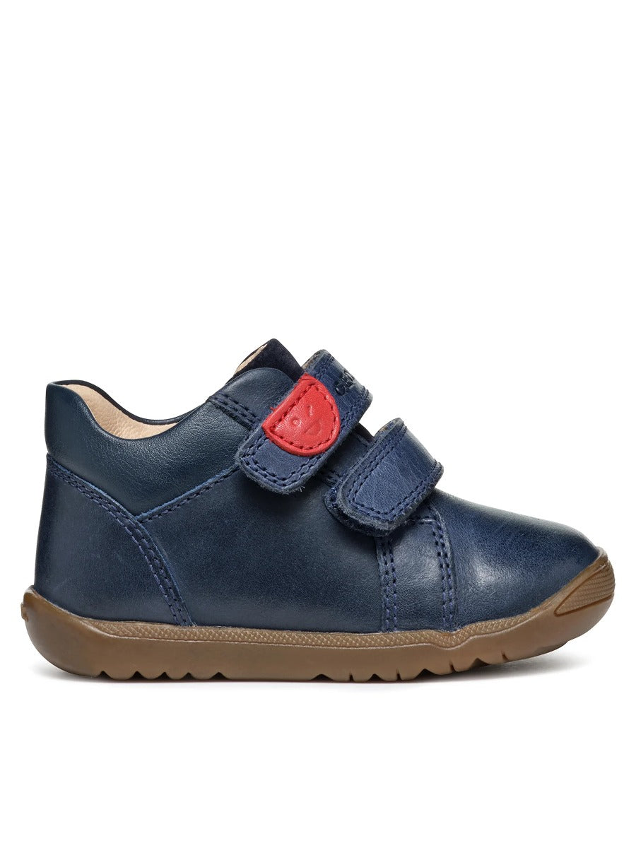 Geox pantofi baieti cu scai 18-26 Navy