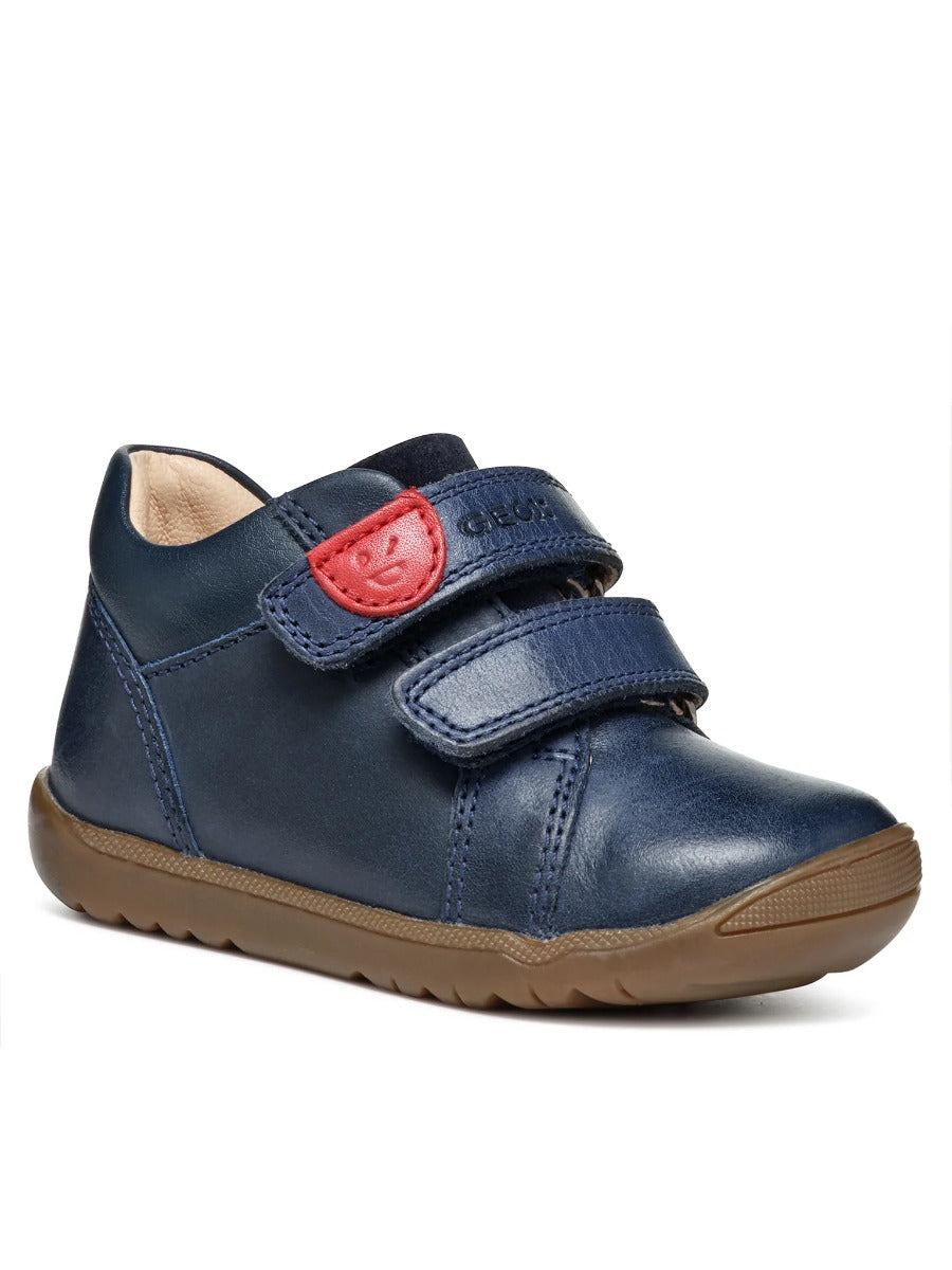 Geox pantofi baieti cu scai 18-26 Navy Imagine secundară a produsului