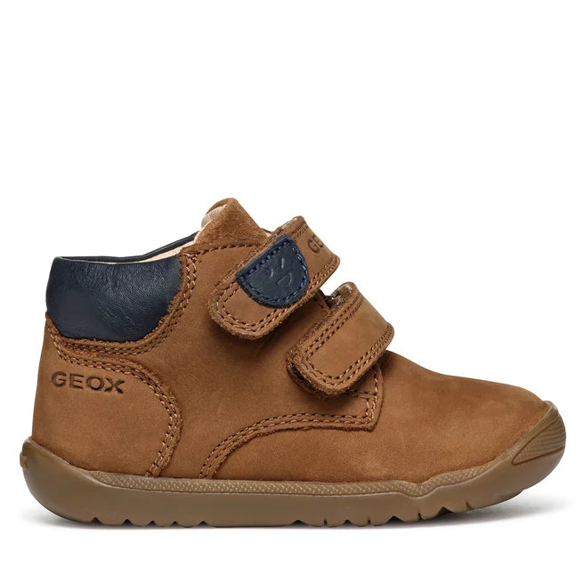 Geox pantofi baieti cu scai 18-26 Whisky Imagine principală a produsului