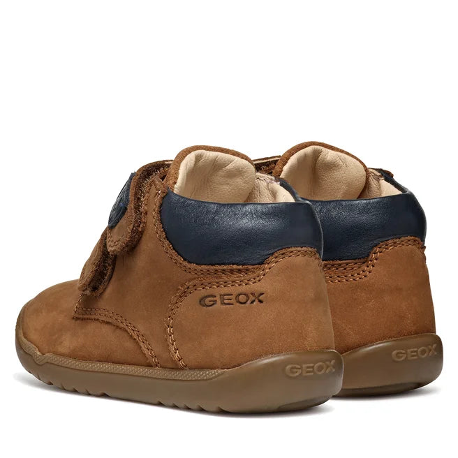 Geox pantofi baieti cu scai 18-26 Whisky