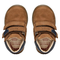 Geox pantofi baieti cu scai 18-26 Whisky