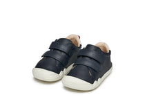 Geox pantofi baieti cu scai Natural Shape 20-25 Nappa Navy/Red
