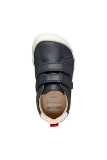 Geox pantofi baieti cu scai Natural Shape 20-25 Nappa Navy/Red