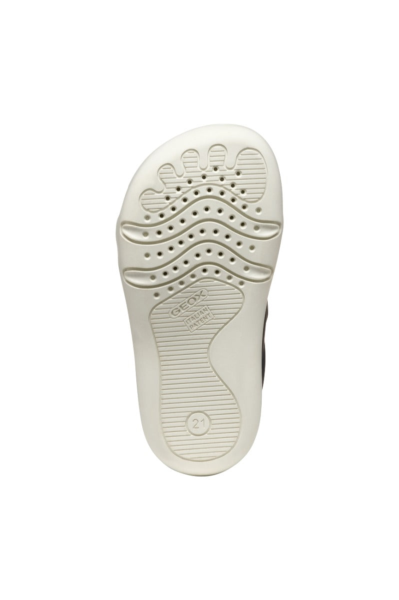 Geox pantofi baieti cu scai Natural Shape 20-25 Nappa Navy/Red