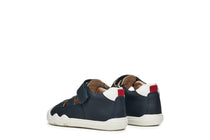 Geox pantofi baieti decupati BAREFEEL 20-25 Nappa Navy/White