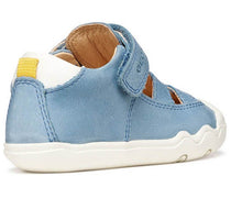 Geox pantofi baieti decupati Barefoot Steppieup 20-27 Light Sky