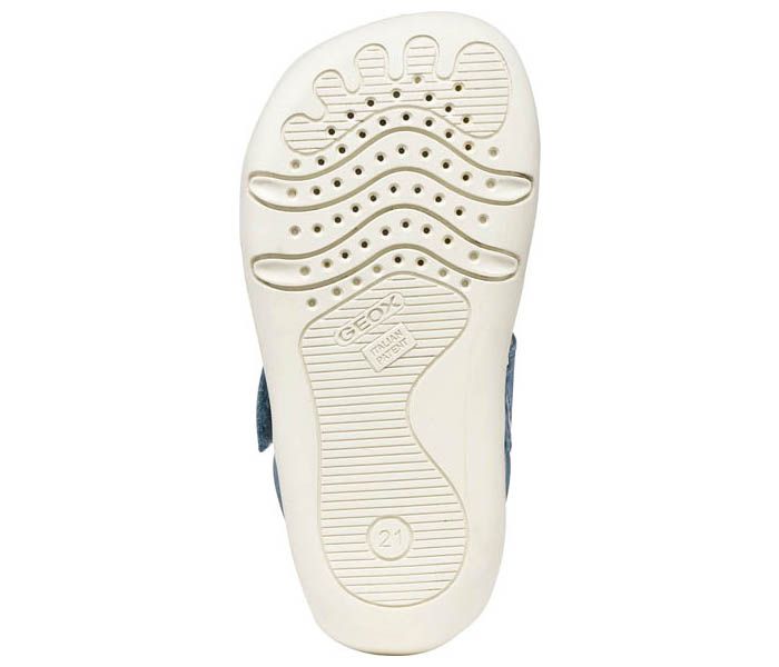 Geox pantofi baieti decupati Barefoot Steppieup 20-27 Light Sky