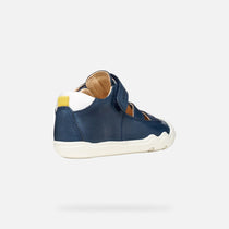 Geox pantofi baieti decupati Barefoot Steppieup 20-27 Navy/White