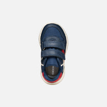Geox pantofi baieti Flexyper Mini 18-23 Navy/Red