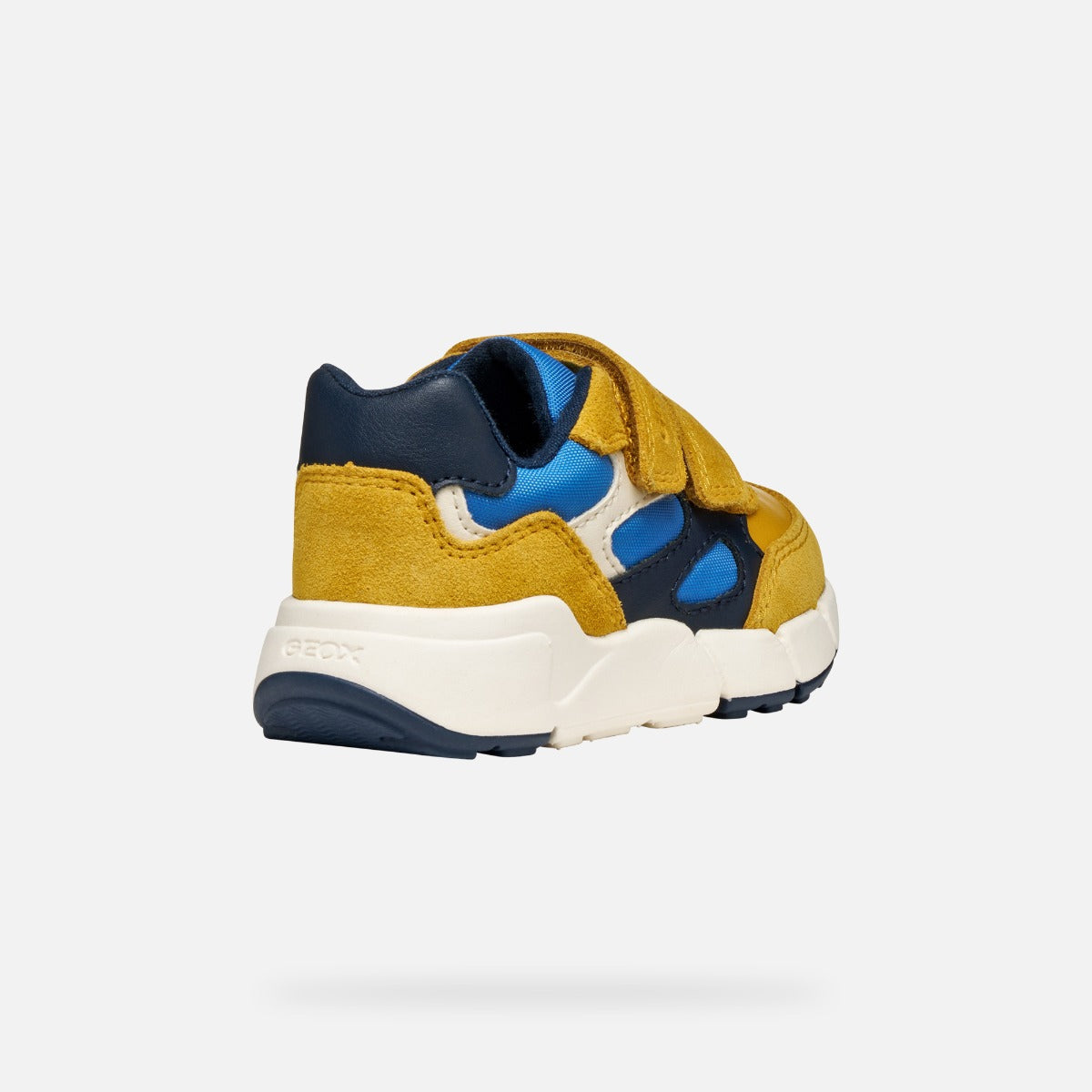 Geox pantofi baieti Flexyper Mini 24-27 Ochre/Bluette