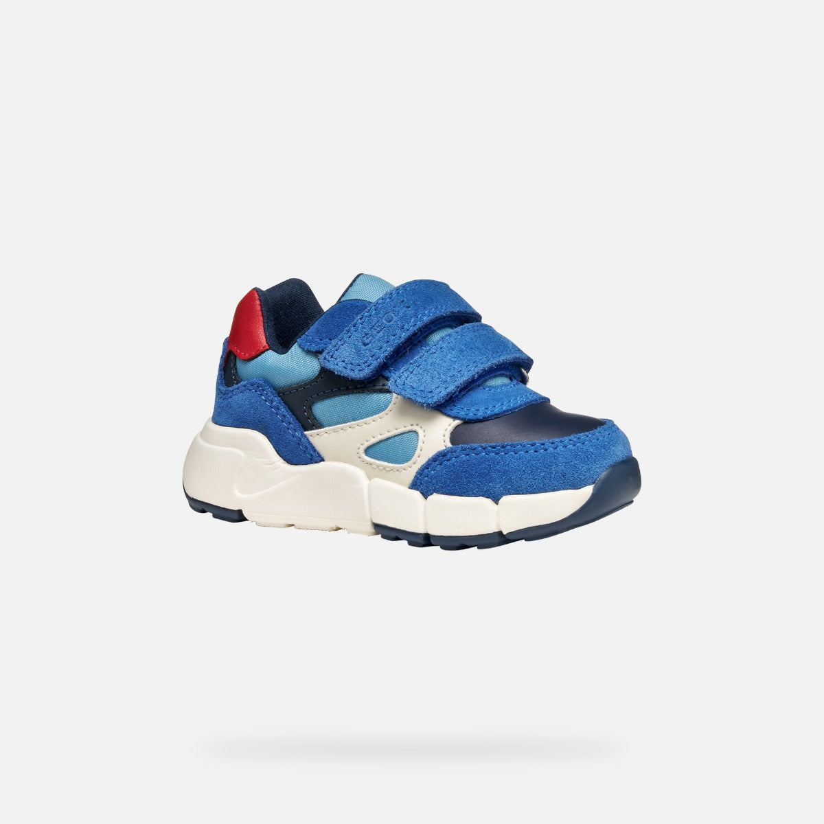 Geox pantofi baieti Flexyper Mini 20-23 Royal/Red Imagine secundară a produsului