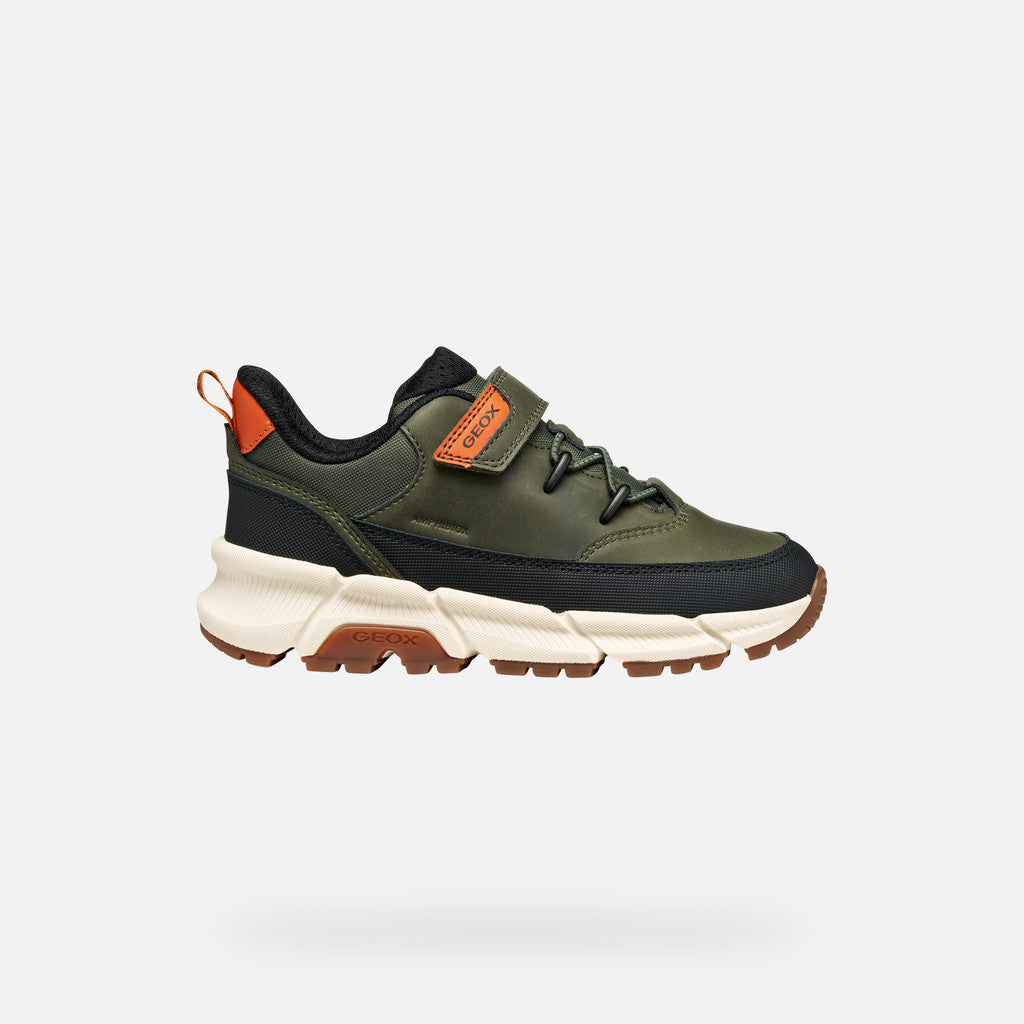Geox pantofi baieti Flexyper Plus Amphibiox 28-35 Military Imagine principală a produsului