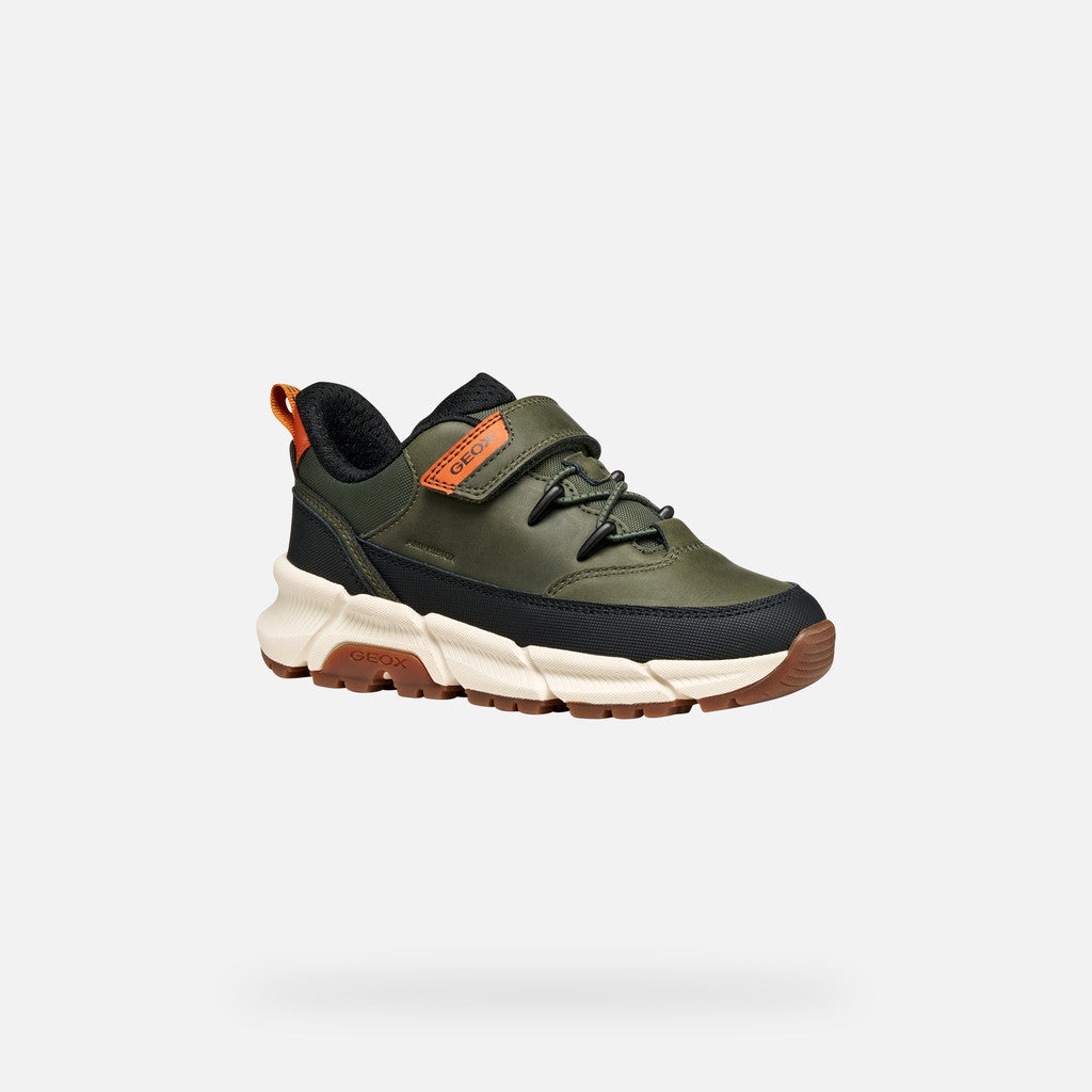 Geox pantofi baieti Flexyper Plus Amphibiox 36-37 Military