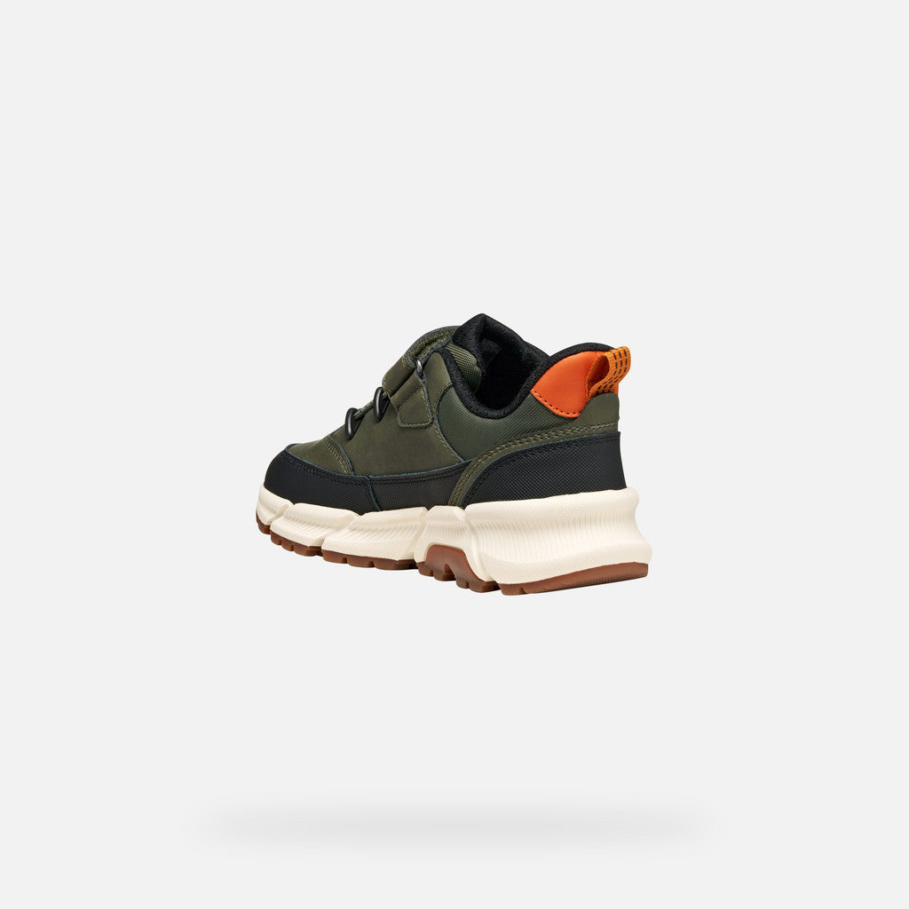 Geox pantofi baieti Flexyper Plus Amphibiox 36-37 Military