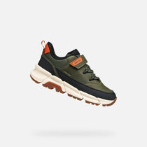 Geox pantofi baieti Flexyper Plus Amphibiox 36-37 Military