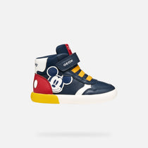 Geox pantofi baieti Gisli 18-23 Navy/Red Disney Mickey