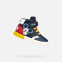 Geox pantofi baieti Gisli 18-23 Navy/Red Disney Mickey