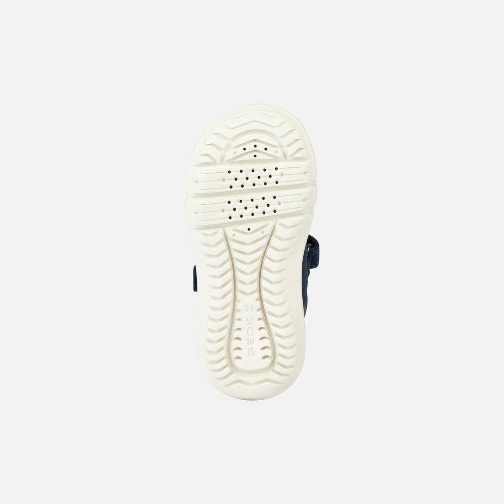 Geox pantofi baieti Hyroo 20-23 Navy/Ochre Yellow