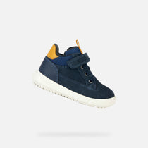 Geox pantofi baieti Hyroo 20-23 Navy/Ochre Yellow