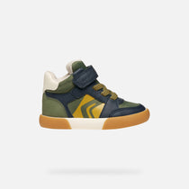 Geox pantofi baieti imblaniti Gisli 20-23 Military/Navy